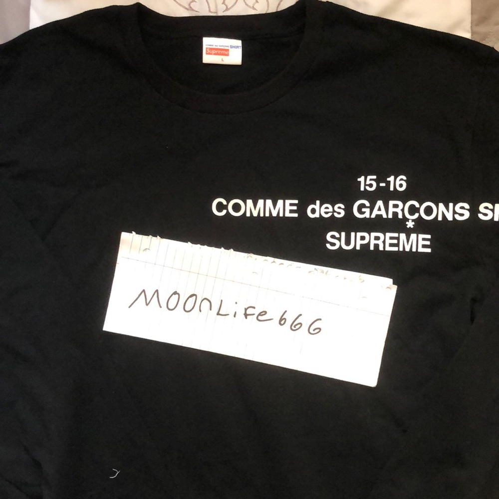 Supreme x CDG long sleeve 2015 size L